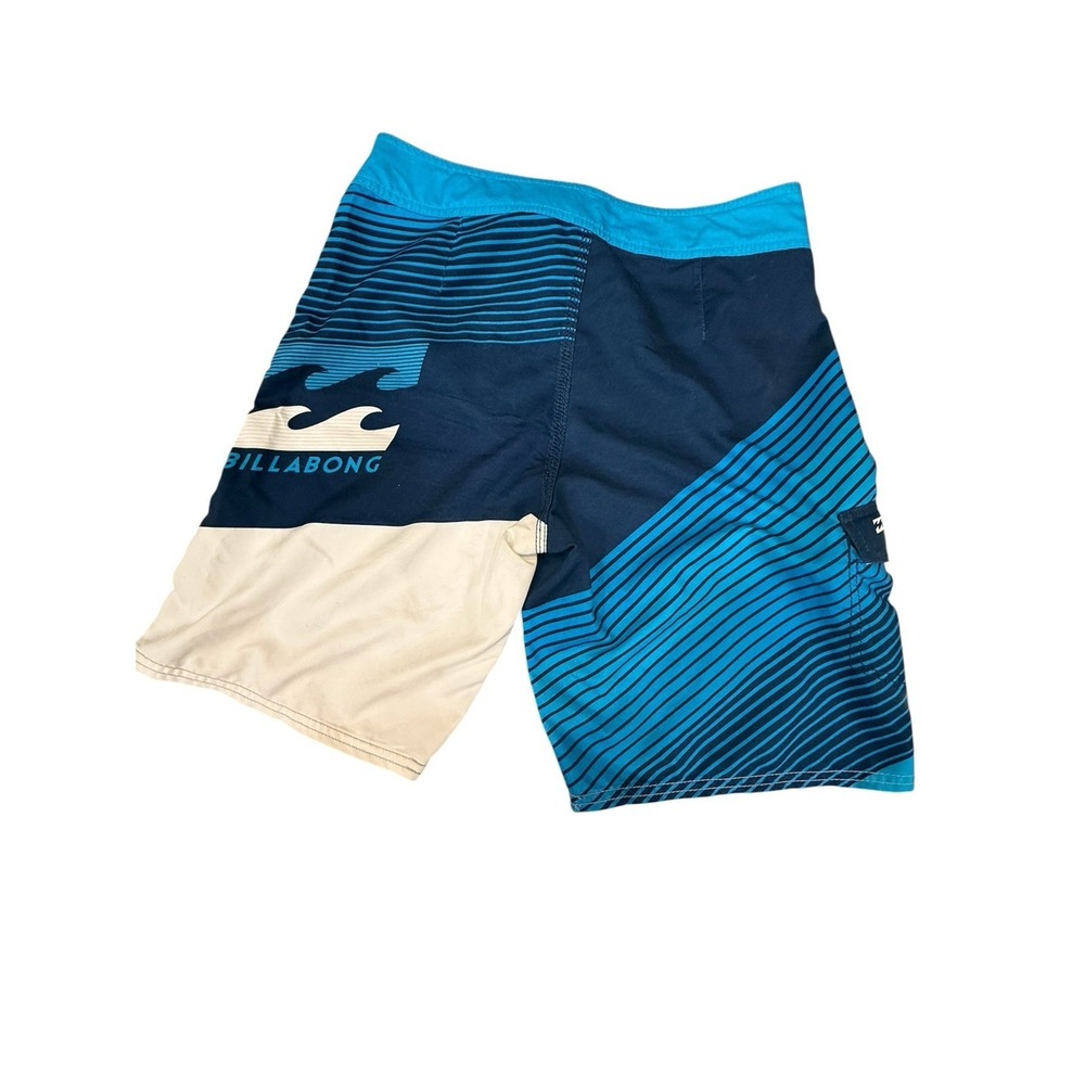 Billabong Men's Flat Front Board Short Swim Trunk 10in Inseam, Blue size 32 - Picture 2 of 7